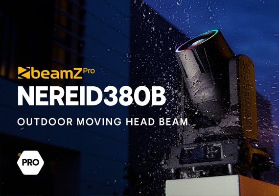 Product video voor de BeamZ Pro Nereid380.